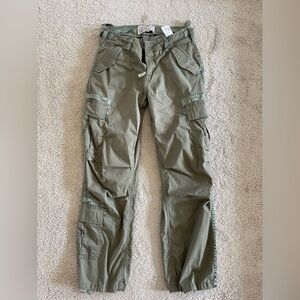 Abercrombie & Fitch Green Cargo Pants